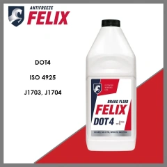 Тормозная жидкость DOT4 FELIX 430130006 910 г